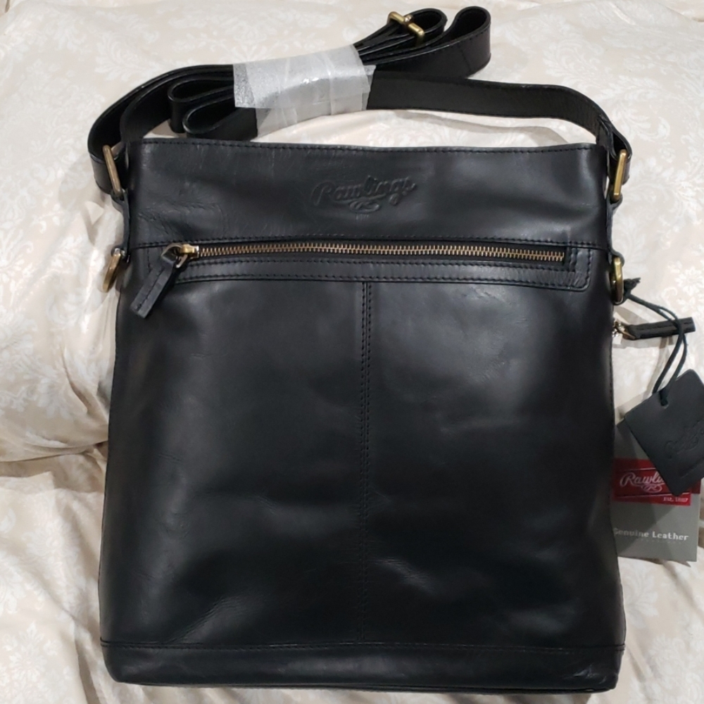 Womens Black Rawlings Crossbody